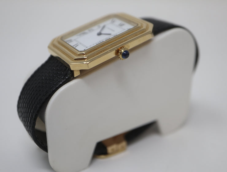 Cartier Tank Louis Jumbo Automatic VIntage 18K Yellow Gold Full